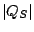 $\vert Q_S\vert$