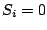 $S_i=0$