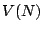 $V(N)$