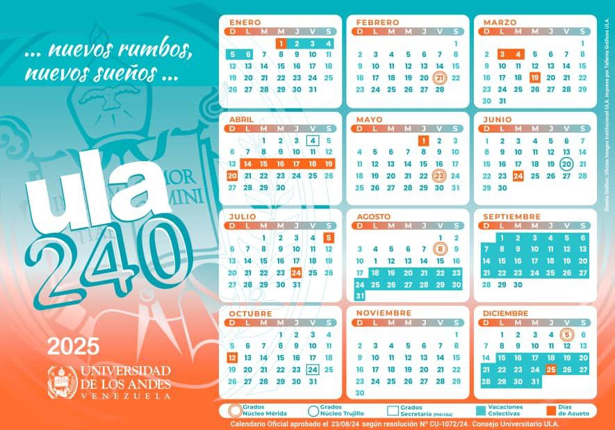 Calendario 2025