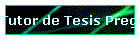 Tutor de Tesis Pregrado